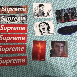 Supreme stickers